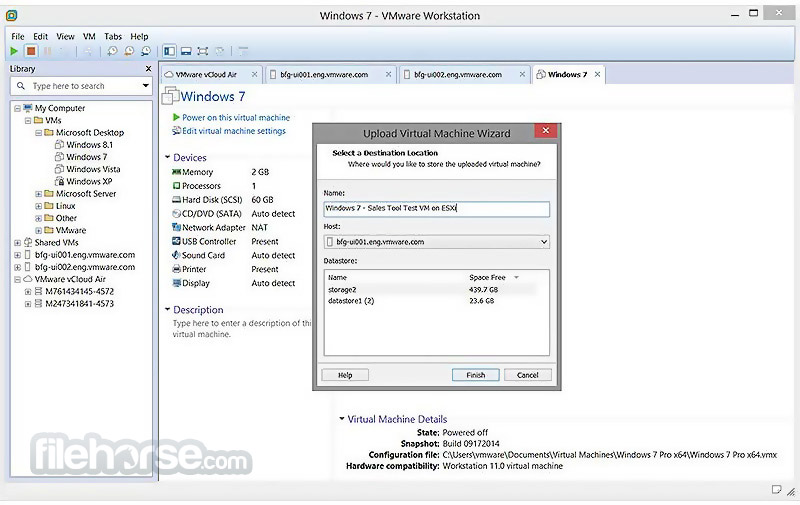 vmware workstation player 32 bit windows 7